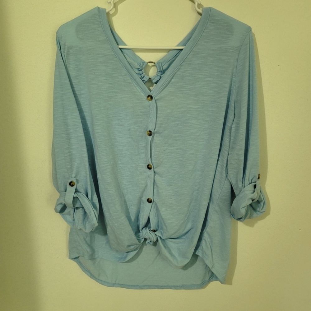 Size 2x Long Sleeve Blouse